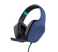 Trust GXT 415B Zirox Casque Avec fil Arceau Jouer Bleu