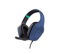 Trust GXT 415B Zirox Casque Gaming Filaire Arceau Circum-aural 50mm Bleu - Sensibilité 90dB - Micro Pliable - Connecteur 3.5mm - Câble 2m