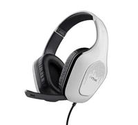 Trust GXT 415PS ZIROX Casque Avec fil Arceau Gaming Noir, Blanc