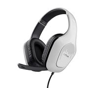 Trust GXT 415PS ZIROX Casque Avec fil Arceau Jouer Noir, Blanc