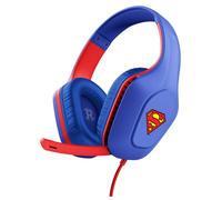 Trust GXT 415SM Zirox Casque Avec fil Arceau Gaming Bleu et Rouge