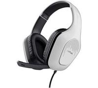 Trust GXT 415W Zirox Casque Avec fil Arceau Jouer Blanc