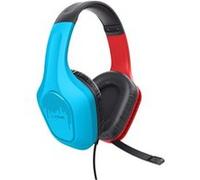 Trust GXT 416S Zirox Casque Gaming Léger pour Nintendo Switch avec Transducteurs 50 mm, Jack 3.5 mm, Câble de 1,2 m, Bleu/Rouge Multicolore G
