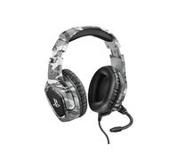 Trust GXT 488 Forze PS4 Casque Gaming Filaire Arceau Circum-aural 50mm 20-20000Hz 32 Ohm Micro Omnidirectionnel Pliable Câble 1.2m Noir/Gris