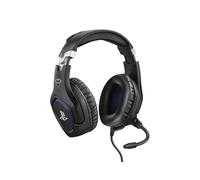 Trust GXT 488 Forze PS4 Casque Gaming Filaire Circum-Aural Noir - Haut-parleurs 50mm, 20-20000Hz, 32 Ohm, Micro Omnidirectionnel, Câble 1.2m