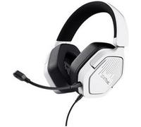 Trust GXT 492W Carus - Micro-casque - circum-aural - filaire - jack 3,5mm - blanc Blanc G
