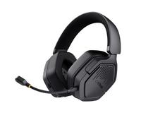 Trust Casque GXT 493 Carus – Arceau, sans fil et filaire USB Type-C/Type-A, Bluetooth, Noir