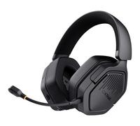 Trust Casque GXT 493 Carus – Arceau, sans fil et filaire USB Type-C/Type-A, Bluetooth, Noir