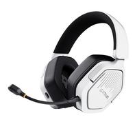 Trust Casque gaming GXT 493W Carus, fil & sans fil, USB Type-C/Type-A, Bluetooth, Blanc