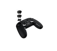 Trust GXT 542 MUTA Joystick Noir Multiplateforme Bluetooth/RF/USB, Analogique/Numérique, 15 Boutons, Batterie intégrée, PC/Android/Switch/iOS, Plastique recyclé