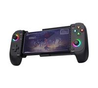Trust GXT 735 Mylox Manette pour Telephone Portable Bluetooth pour Android/Iphone / PS5 / Xbox/Mobile, 12h d'Autonomie, Double Vibration, Ėclairage RGB, Manette Smartphone Sans Fil, Noir