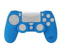 Trust GXT 744B - Coque de protection pour commande de console de jeu - silicone, caoutchouc - bleu - pour Sony DualShock 4 G