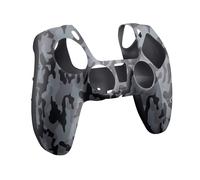 Trust Coque pour manette PS5 DualSense GXT 748, housse silicone antidérapante, camo noir