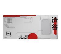 Trust GXT 759 XXL Tapis de souris de jeu Noir, Gris, Rouge, Blanc