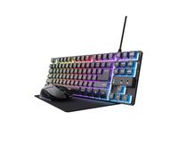 Trust GXT 794 Clavier Souris inclus Gaming USB Français Noir (25393)