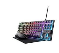 Trust GXT 794 Clavier souris inclus USB QWERTY portugais noir