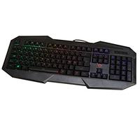 Trust GXT 830-RW Avonn clavier USB QWERTY Nordique Noir - Claviers (Avec fil, USB, Clavier à membrane, QWERTY, LED RGB, Noir)