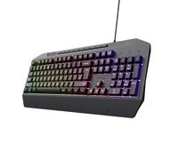 Trust GXT 836 EVOCX clavier Jouer USB Français Noir