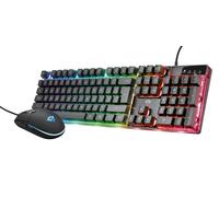 Trust GXT 838 Azor clavier Souris incluse Gaming USB Noir