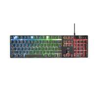 Trust GXT 838 clavier USB QWERTY Italien Noir