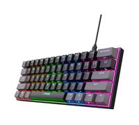 Trust GXT 867 Acira clavier Gaming USB Français Noir, Gris