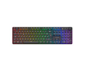 Trust GXT 868 Torix clavier Gaming FR sans fil +USB AZERTY Français Noir