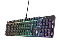 Trust GXT 871 Zora clavier Gaming USB Italien Noir