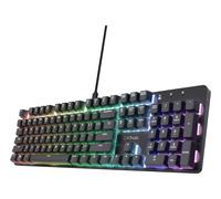 Trust GXT 871 Zora clavier Gaming USB Italien Noir