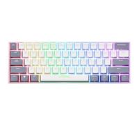 Trust GXT 873 Acira clavier Gaming Bluetooth QWERTZ Italien Blanc