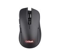 Trust GXT 931 Ybar Souris sans Fil Gamer Bluetooth + 2.4GHz Faible Latence, Programmable, 200-7200 DPI, 70% Plastiques Recyclés, Souris Gaming Rechargeable RGB pour PC Ordinateur Portable, Noir