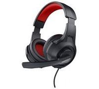 Trust Gxt Ravu Casque Gaming - Rouge/Noir