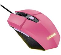 Trust GXT109P FELOX Souris de gaming filaire optique rose 6 Boutons 6400 dpi éclairé