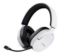Trust GXT 491W FAYZO Casque Avec fil &sans fil Arceau Jouer USB Type-C Bluetooth Noir, Blanc