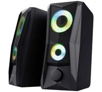 Trust GXT606B JAVV RGB Enceintes PC filaire 12 W noir