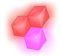 TRUST GXT903 VYBZ LED HEXAGON PANELS 3-PACK Multicolore G