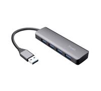 Halyx Aluminium 4-Port USB 3.2 Hub - Concentrateur (hub) - 4 x USB 3.2 Gen 1 - de bureau
