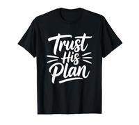 Trust His Plan T-Shirt Graphique avec Valeur