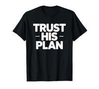 Trust His Plan T-Shirt Graphique avec Valeur