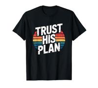 Trust His Plan T-Shirt Graphique avec Valeur
