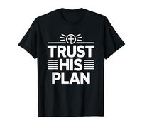 Trust His Plan T-Shirt Graphique avec Valeur