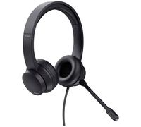 Trust HS-201 Micro-casque supra-auriculaire filaire Stereo noir ordinateur