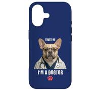 Trust I'm A Dogtor Drôle Bouledogue Français Chirurgien vétérinaire Coque pour iPhone 17