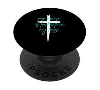 Trust in The Lord and Do Good Psaum 37:3 Christian Jesus PopSockets PopGrip Adhésif