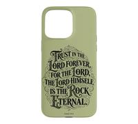 Trust in The Lord Forever | Ésaïe 26:4 Empowering Bible Coque pour iPhone 15 Pro Max