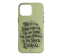 Trust in The Lord Forever | Ésaïe 26:4 Empowering Bible Coque pour iPhone 16 Pro Max