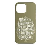 Trust in The Lord Forever | Isaiah 26:4 Typographie biblique Coque pour iPhone 16 Pro Max