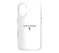Trust in The Lord Minimalist Faith Jésus Cool Christian Coque pour iPhone 17