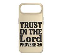 Trust in The Lord Proverbs 3:5 Verse biblique chrétienne Coque pour iPhone Air