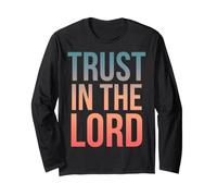 Trust in The Lord Proverbs 3:5 Verse biblique Manche Longue