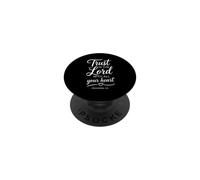 Trust in The Lord Proverbs 3:5 Verse de la Bible Écriture Foi PopSockets PopGrip Adhésif